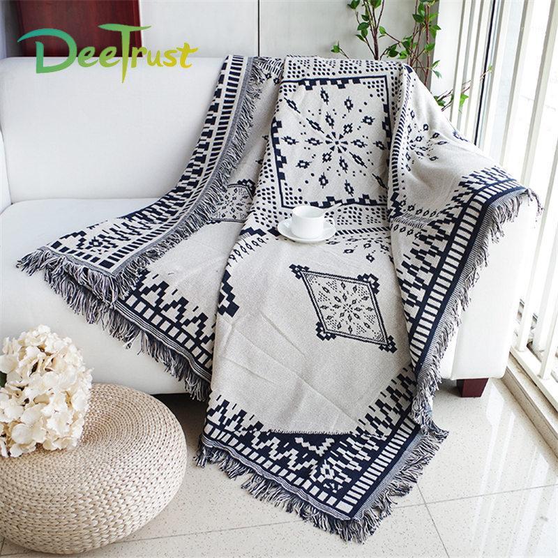 

Classic Double Sides Tassel Plaid Thickening Cotton Blanket For Beds Sofa Throws On Plane Cover Home Decorative Cobertor1