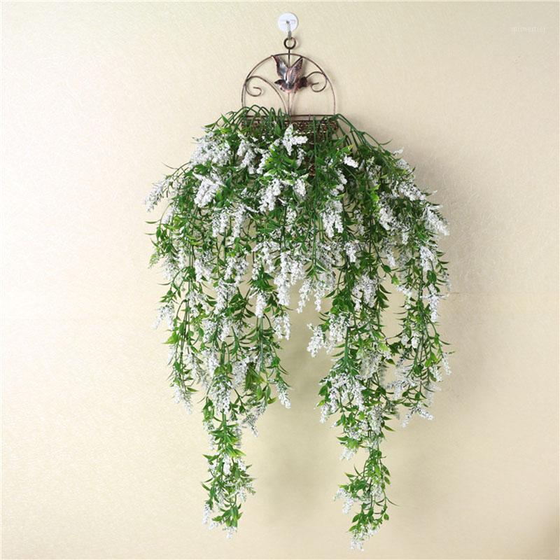 

2pcs Artificial Ivy Leaf Garland Fake Foliage Wall Hanging Basket Flower Wedding Festival Party Home Garden Shop Decoration1, Pink