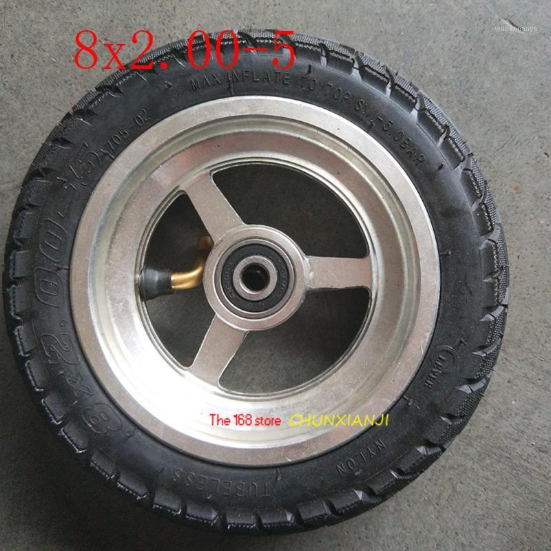 

Good Quality 8x2.00-5 Tubeless Tire Wheel Tyre 8*2.00-5 Wheel Hub Pocket Bike MINI Bike Electric Wheelchair Motor1