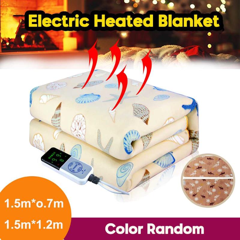 

Electric Blanket Thicker Heater 3 Gear Adjustable Temperature Heated Blanket Thermostat Electric Body Warmer Mat AC 220V