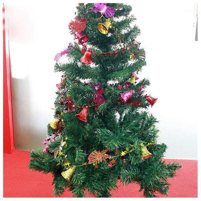 

2M Christmas Bell String Decor Bar Tops Garland Christmas Tree Ornaments White Dark Green Cane Tinsel Party Kitchen Supplies1