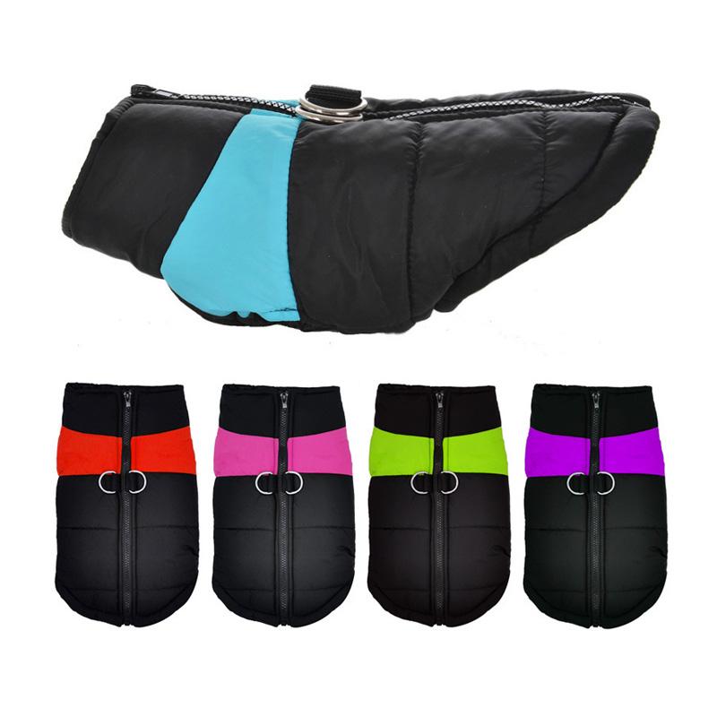 

QQQPET Dog Winter Coat Waterproof Vest Water Proof Anti Cold Pet Dog Vest For Small Animal Winter Jacket, Green