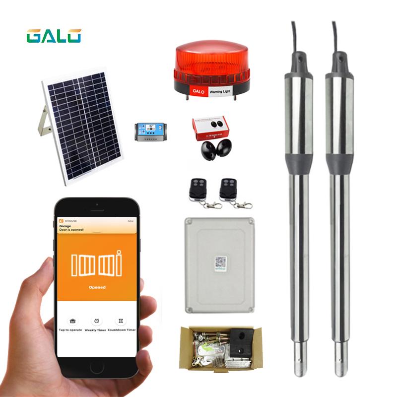 

Fingerprint Access Control GALO DC24V 200kg Per Leaf Dual Solar System Automatic Electrical Swing Gate Door Opener Motor(no Battery & Contro