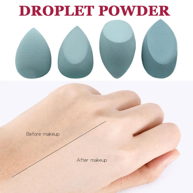 

4pcs Makeup Sponge Beauty Egg Dry and Wet Soft Sponge Powder Puff Cosmetic Tools Reusable Cleansing Makeup