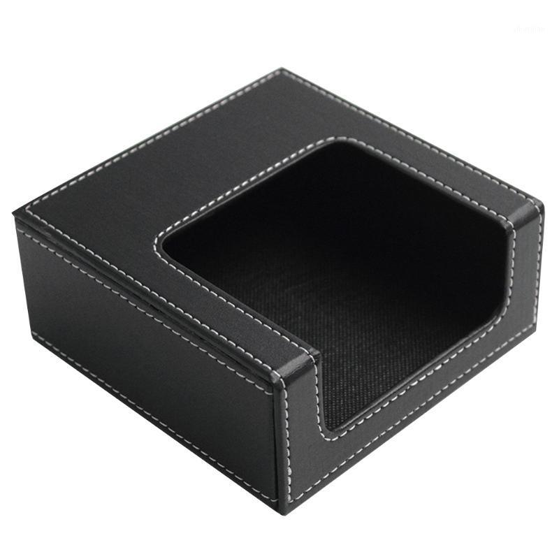 

Tissue Box Desktop Car Restaurant Fashion Bathroom Paper Towel PU Leather Napkin Storage Hotel Square Dispenser Office Organizer1