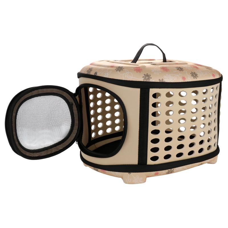 

Foldable Dog EVA Bag Travel Pet Cat Carrier Handbag Puppy Cat Carrying Outdoor Bags For Small Dogs Shoulder Bag 45*38*32cm