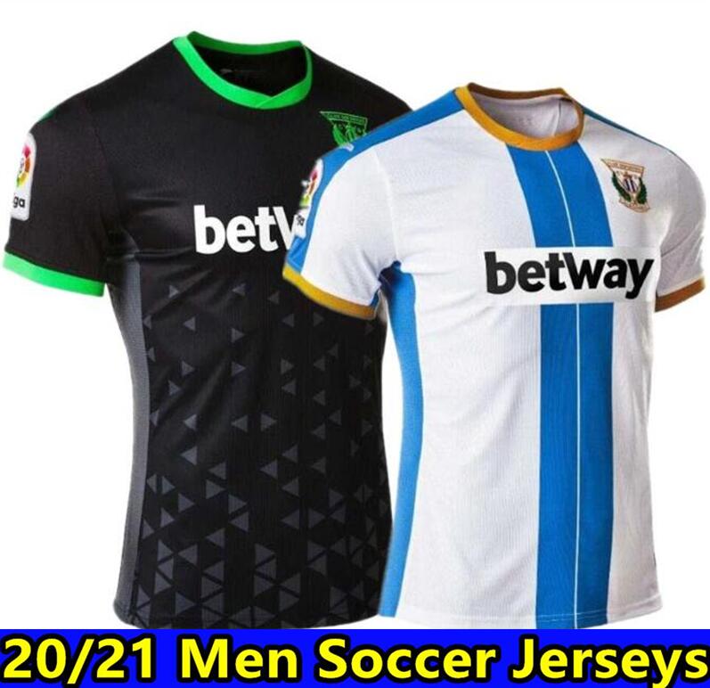 

2020 2021 Club Deportivo Leganés Soccer Jerseys SERGIO G. J. Silva AITOR R. FEDE VARELA R. Pérez Futbol Camisas Football Camisetas Shirt Kit, Home