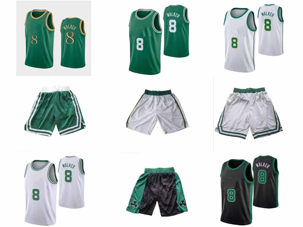 

Jayson Tatum Kemba Walker Boston Celtics Jayson Tatum Kemba Walker basketball jersey;The swing man sews a basketball jersey