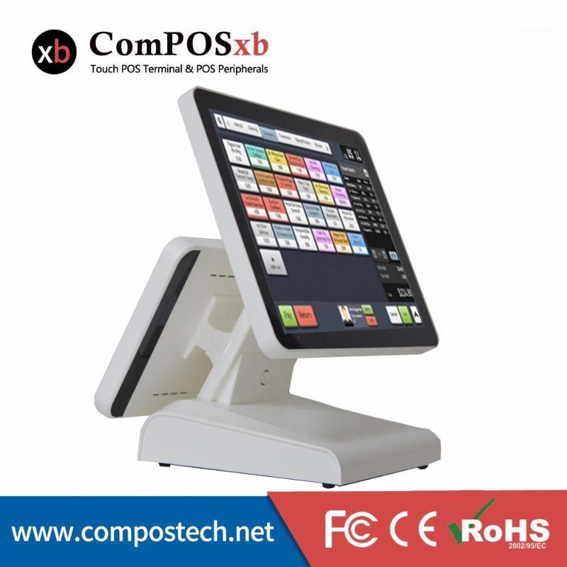 

ComPOSxb machine 15 inch TFT LCD Dual Screen All In One System Cash Register For shop1