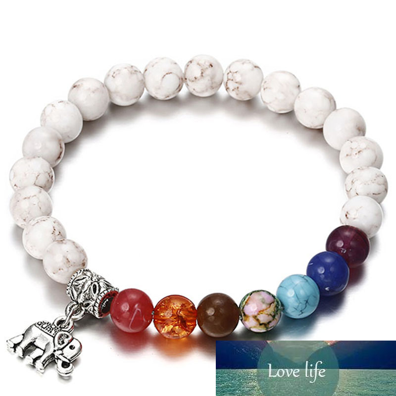 

NS19 New 7 Chakra Bracelet Men Black Lava Healing Balance Beads Reiki Buddha Prayer Natural Stone Yoga Bracelet for Women