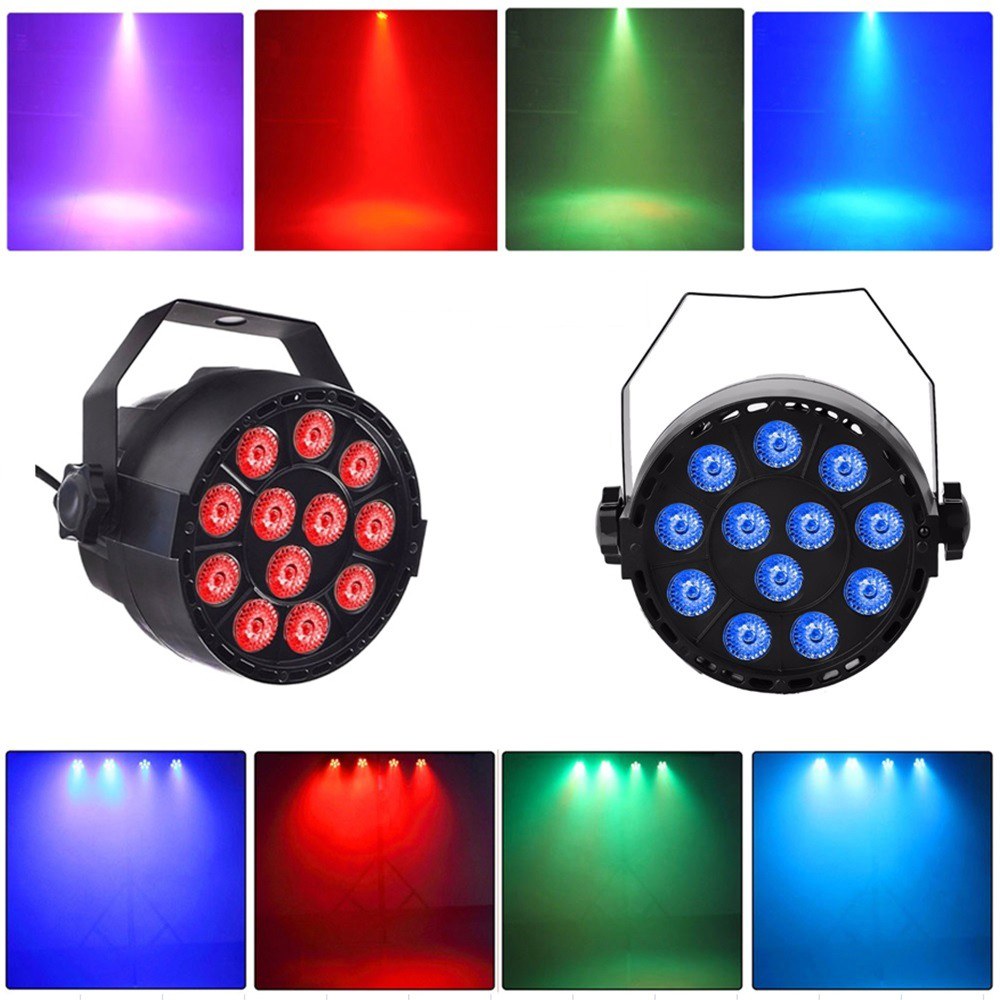 

Par Lights AC90-240V 18W 12 3 in 1 RGBW LED Stage Par Light Lighting Fixture