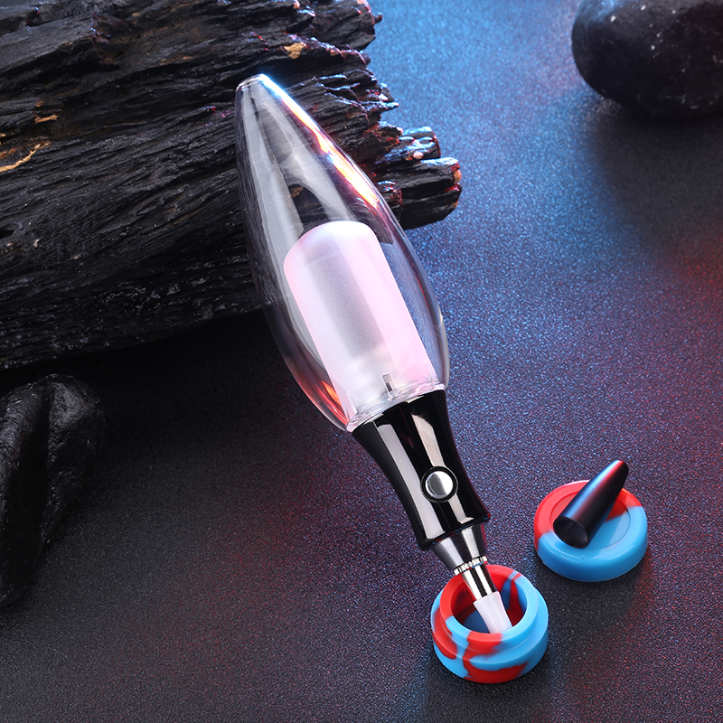 

100% Original Dabcool W3 E Nail Kit Hookah Dab Pen Wax Concentrate Vaporizer Shatter Budder Dab Rig 450mAh Battery E Cigarette Vapes Kit, Gunblack