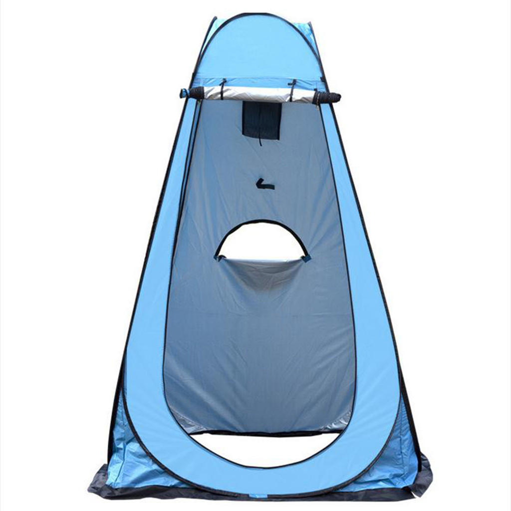 Garderobe Lagerung reibungslose Bel/üftung WC Privatsph/äre Anwendbare Camping-Dusche Bad Krystallove Outdoor-Tarnung Pop-up-Zelt einzigartige Mobile Faltzelt