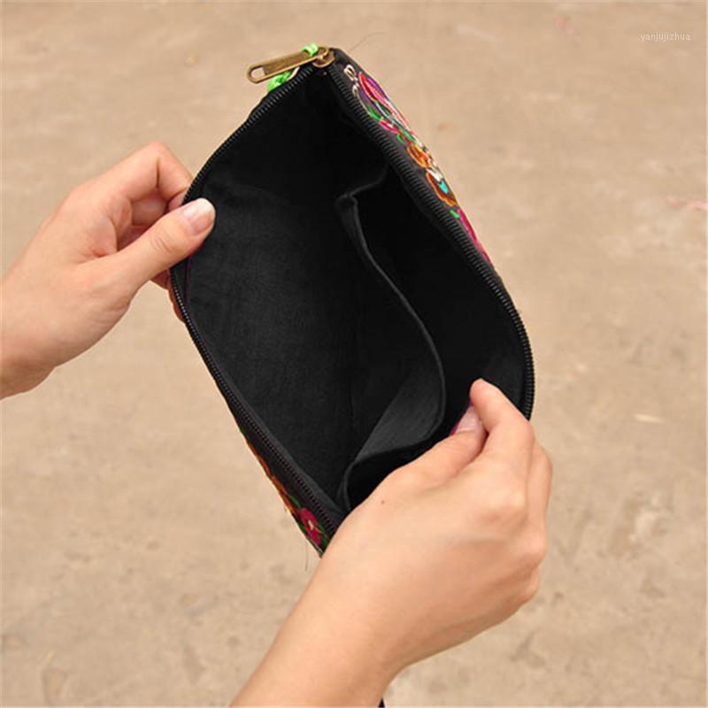 

Multicolor Retro Classic Ethnic Style Embroidered Bag Women Handbag Purses Wallet Tote1