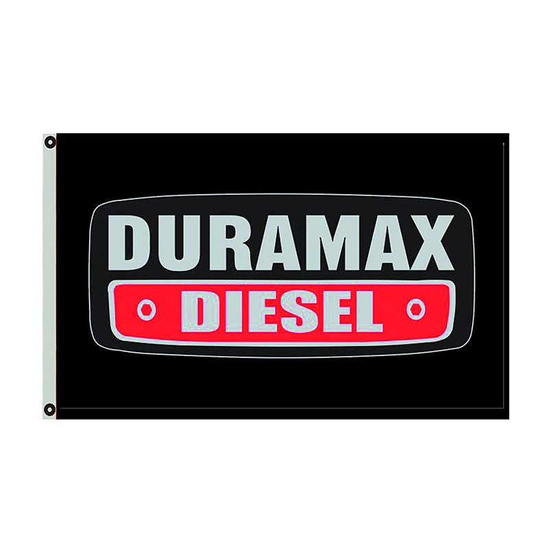 

Annfly Duramax Diesel 3x5 ft Flag GM Chevrolet V8 GMC Banner Strong Header and Double Stitched - Taoism Polyester with Brass Grommets