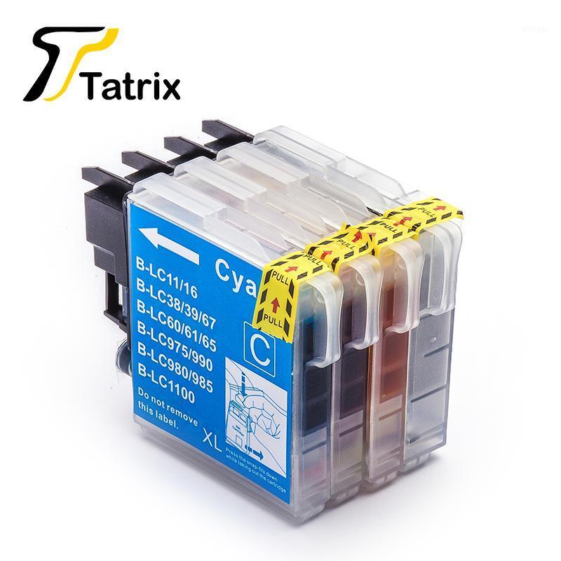

Tatrix LC11 LC16 LC38 LC61 LC65 LC67 LC980 LC990 LC1100 Ink Cartridge For Brother - J140W 145C 165C 185C 195C1