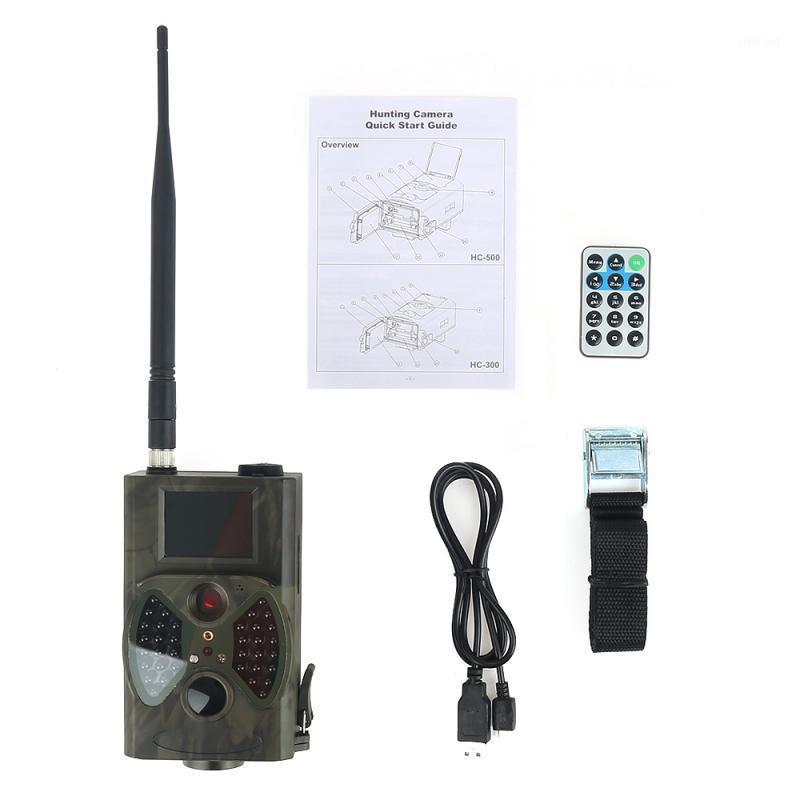 

Trail Camera 12MP IR Night Vision Wildlife Deer Hunting Camera HC 300M Transfer Photos Video By SMS MMS GSM Great1, White