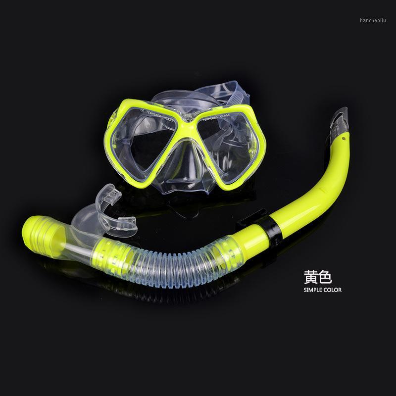 

Diving Mask + Semi-Dry Breathing Tube Diving Shallow Equipment Set Equipment1