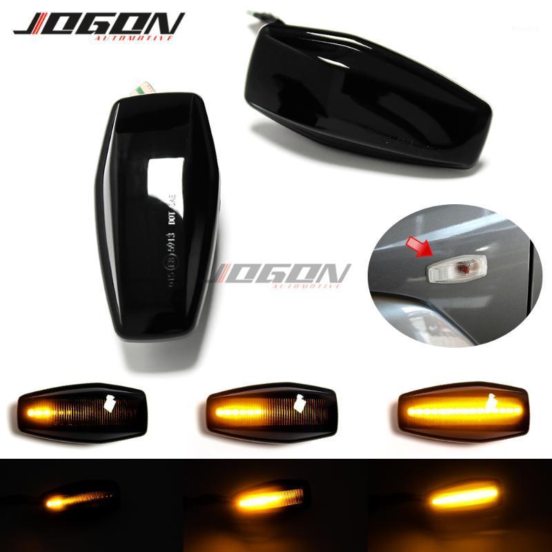 

For Elantra i10 Getz Sonata XG Tucson Terracan Coupe Car Turn Signal Light LED Side Marker Sequential Blinker Lamp1, As pic