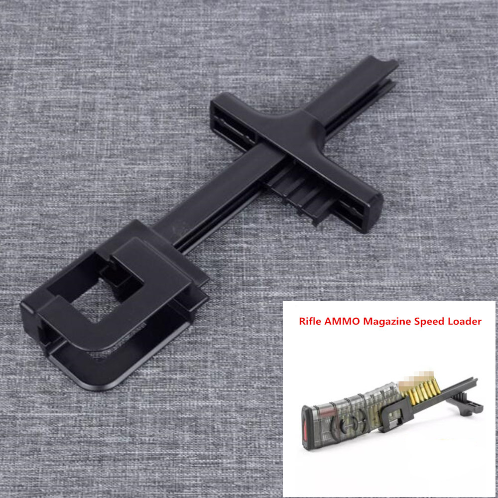 

5.56 7.62 AK AR15 Rifle Loader Universal Connector Quick Loader Set Speed Loader .223 .308 7.62x39 5.45x39 22LR .22