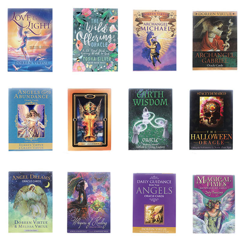 

Mysterious Divination Magical Fate Tarot Deck Guidebook Card Table Board Game