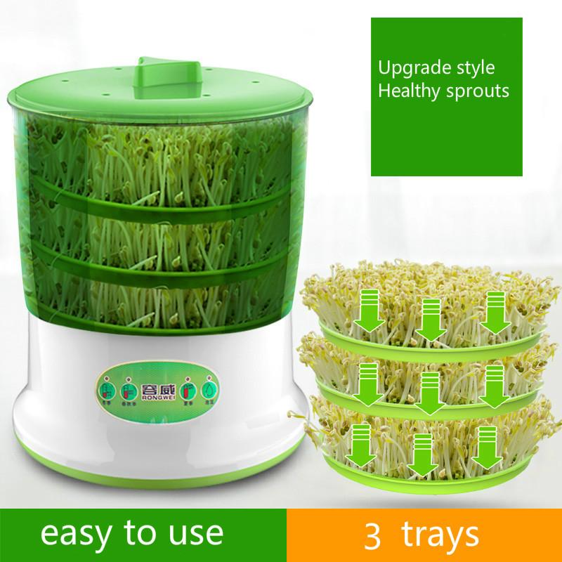 

Bean sprouts machine home automatic large-capacity intelligent hair bean pot homemade small raw mung artifact bud pot