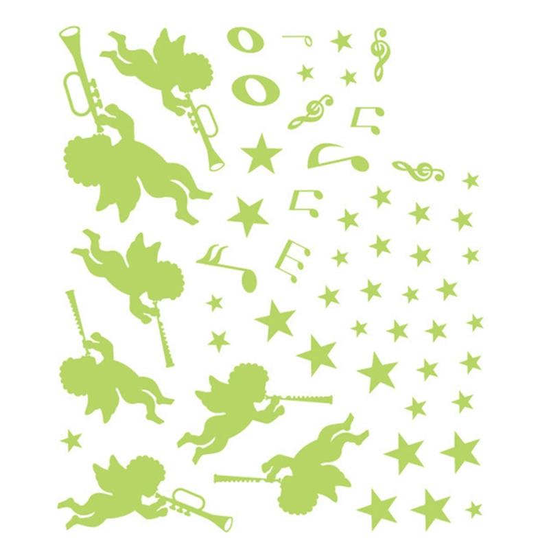 

Luminous Stickers In The Dark, DIY Murals For Children's Bedroom And Living Room Decoration