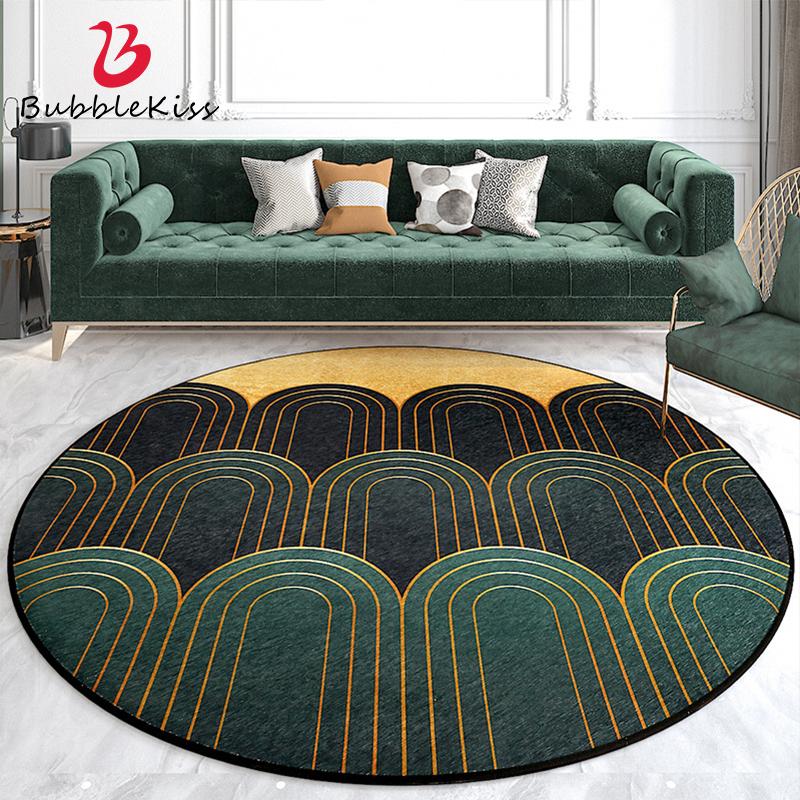 

Fashion Round Rugs And Carpets For Home Living Room Decoration Nordic Round Area Rugs For Bedroom Home Decor Floor Mat Kids Play