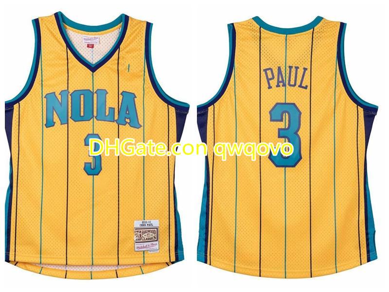 

Men New Orleans Hornets Chris Paul Mitchell Ness 2010-11 Hardwoods Classics Nba Swingman Jersey, Black;red