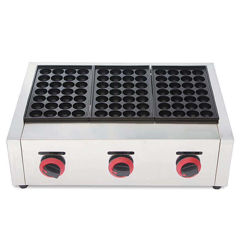 

Three takoyaki plate commercial gas takoyaki machine,commercial grill