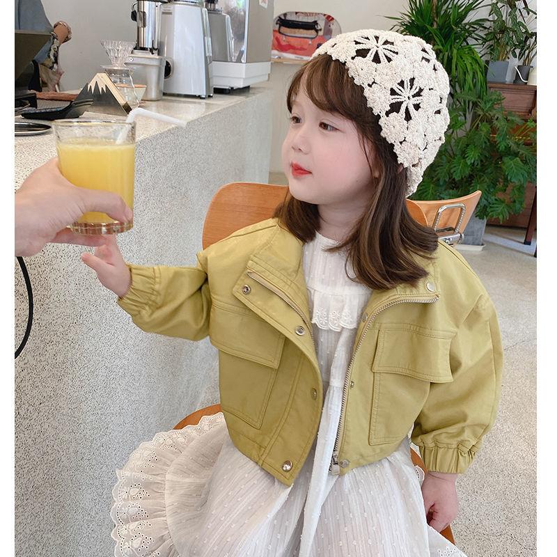 

2021 new spring autumn/winter/summer Girls Kids Coat comfortable cute baby Clothes Children Clothing, Black