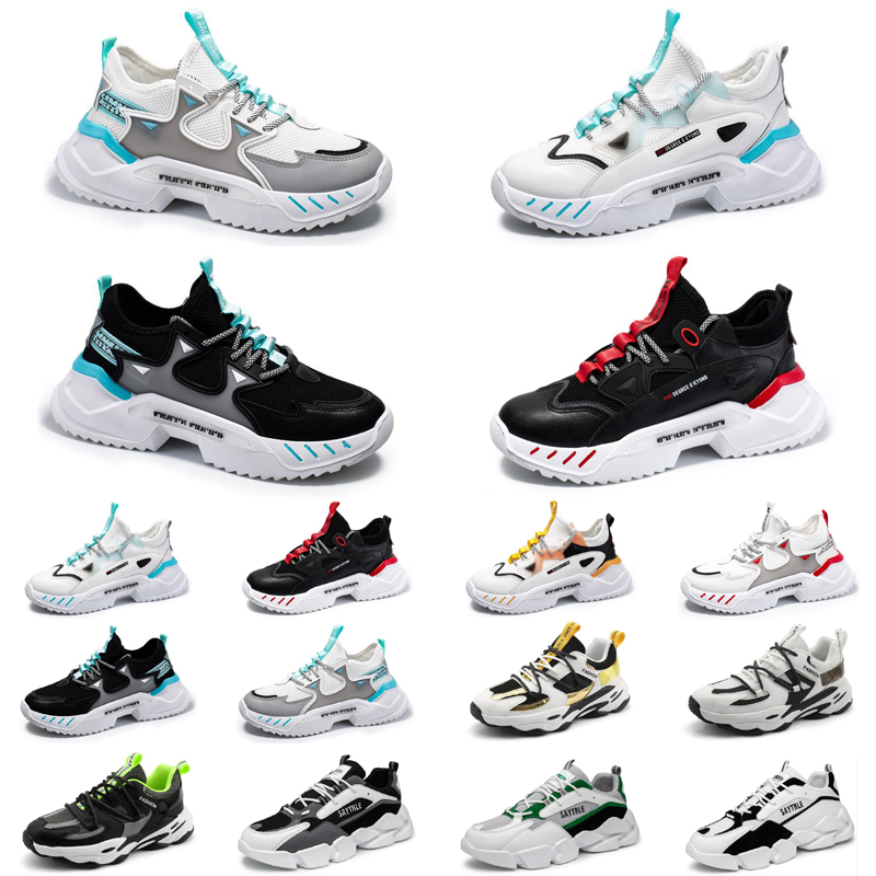 

hot men running shoes Athletic black white outdoor breathable mens trainers sports sneakers runners size 39-44, #7