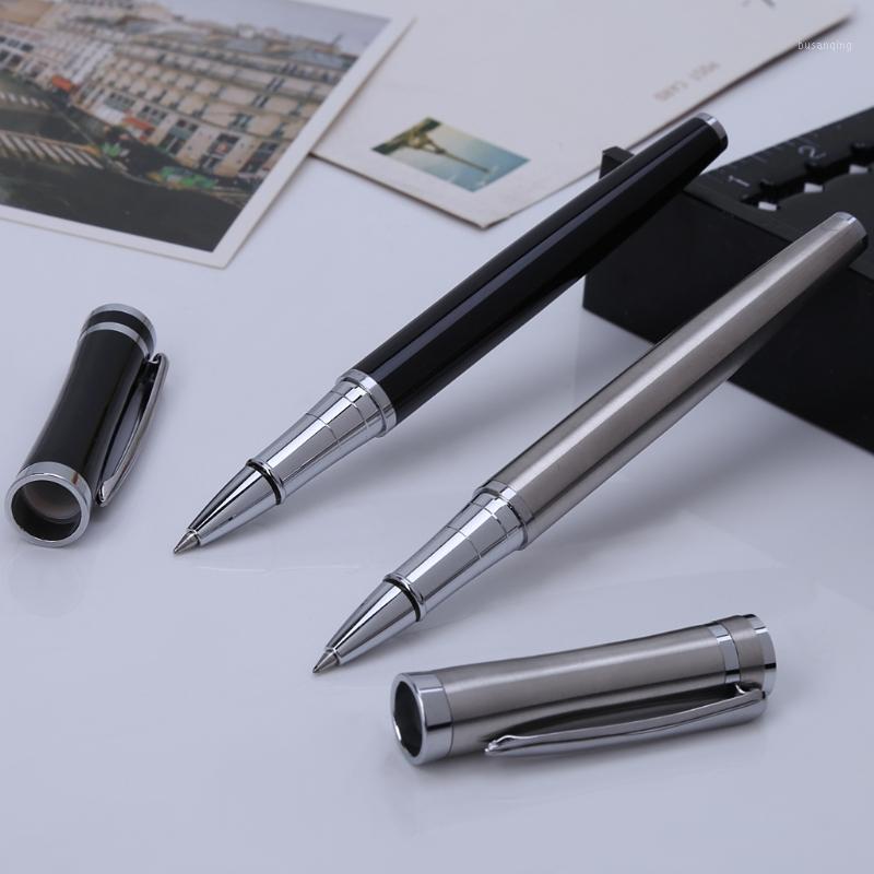 

Exquisite Neutral PenHigh Quality Full Metal Neutral Pen Black Stationery Signing Pen dropshipping1
