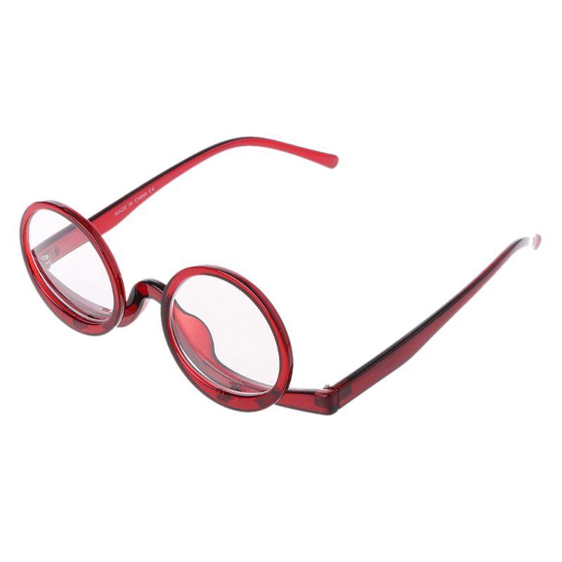 

Rotating Magnifying Makeup Reading Glasses For Women Foldable Clamshell Cosmetic Presbyopia For Elder Unisex Q1QA