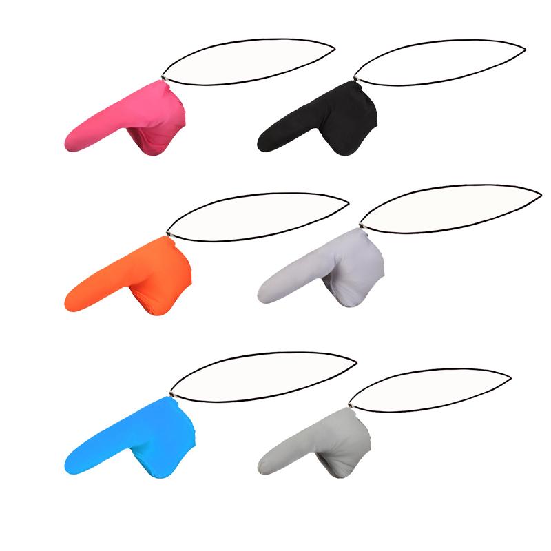 

Men's sexy underwear g-string seduction alternative JJ pants ring ring set waist rope ice fabric multi-color XXXL size, Black