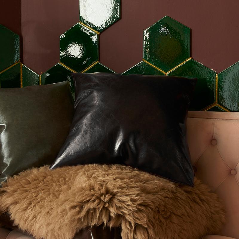 

Simple Imitation Leather Pillowcases Decoration Cushions Covers For Sofa Bed Car Seat Pillow Cover Waterproof Throw Pillows Pillow Case, 30x50cm