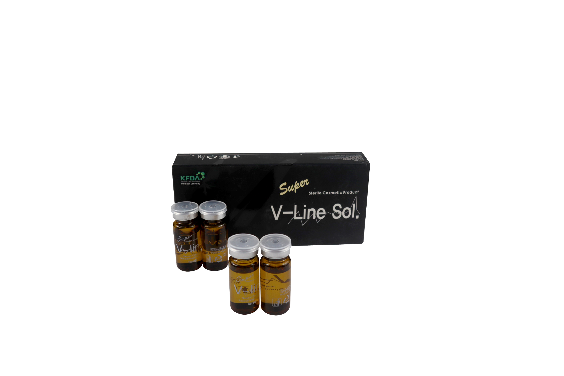 

Super V LINE Sol 5vials x10ml face Slimming solution