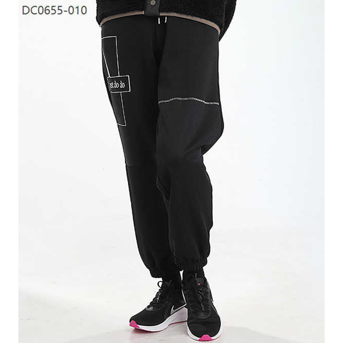

New Womens Jogger Pants Fashion Winter Fleece Sports Pants for Ladies Casual Streetwear Women Pants Wholesale For Unisex, Black