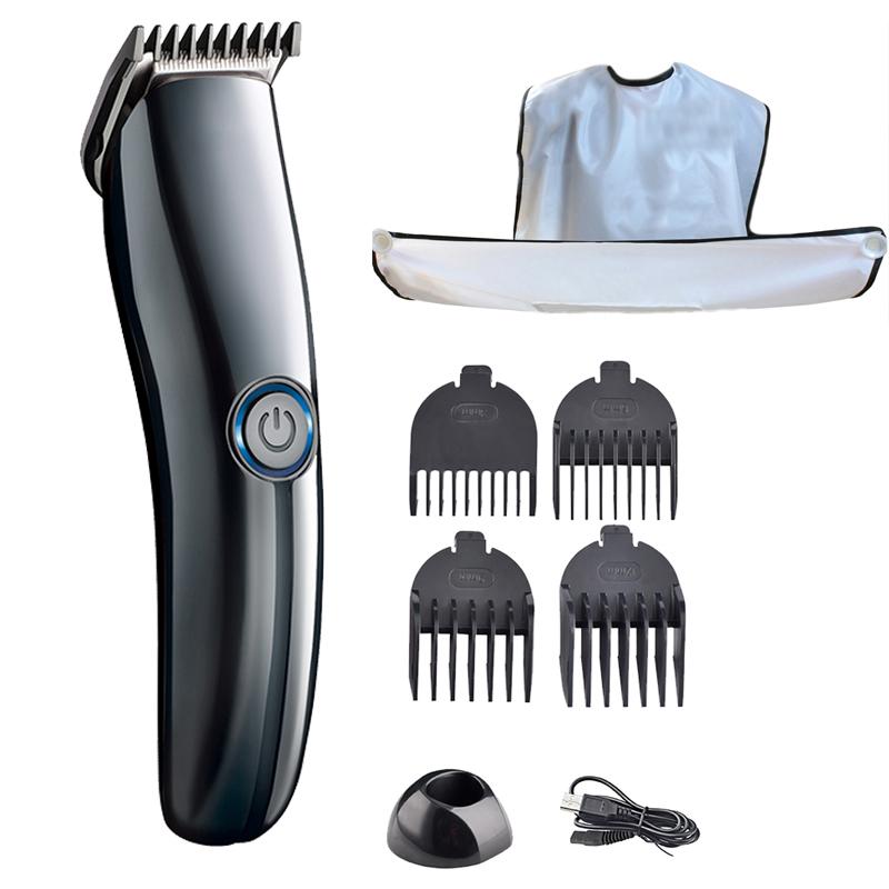

Beard Trimmer Men's Electric Trimmer Hairstyle USB Charging Limit Comb Hair Clippers with Beard Apron / Bib