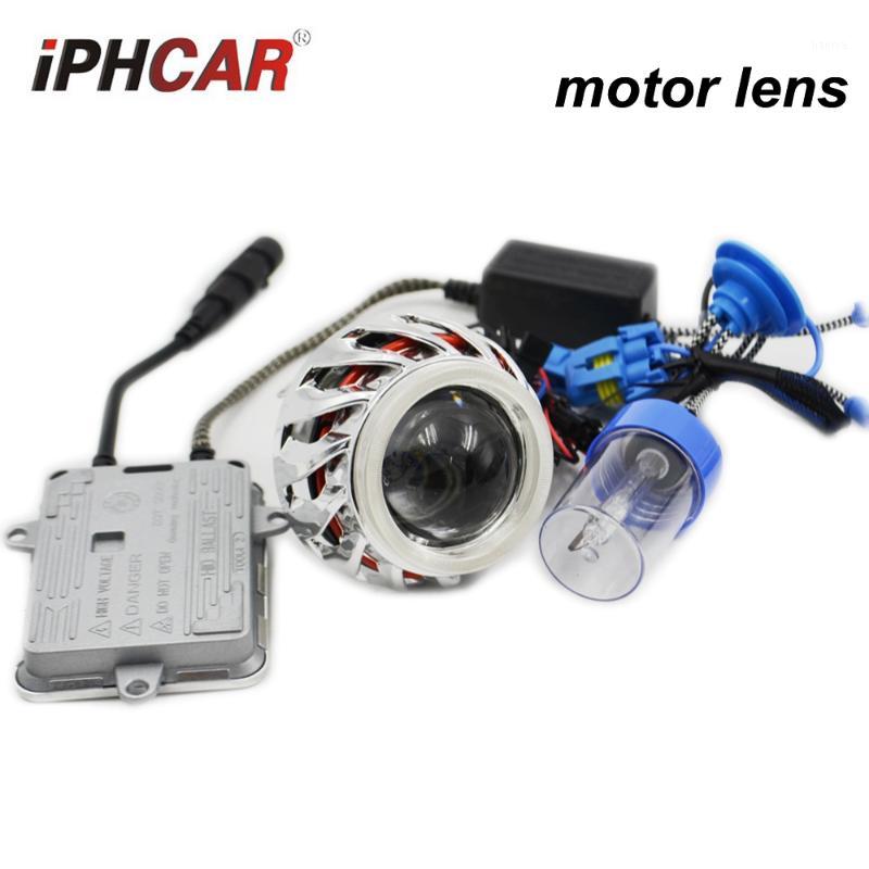 

2.0inch mini motorcycle h1 bixenon hid car Projector lens 55w AC xenon kit ballast bulb fit for H1 H4 H7 car headlight Headlamp1