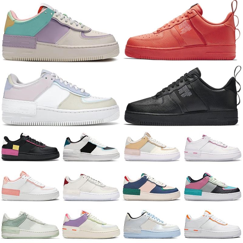

Top fashion platform shoes men women running shoe skateboard triple black white utility mens trainers sports sneakers scarpe chaussures, Color #21 aurora 36-45