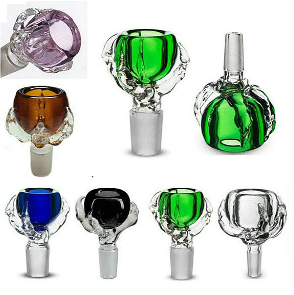 

Glass Dragon Claw Bong Bowl 14 mm Male for Smoking Assorted Color Ready to Ship