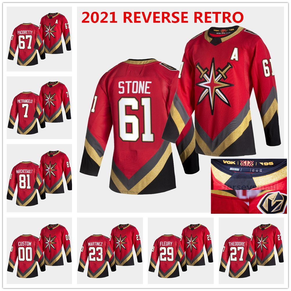 

Vegas Golden Knights 2021 Reverse Retro Mark Stone Jersey Max Pacioretty Reilly Smith Theodore Pietrangelo Dahlstrom Marchessault Fleury 4XL, Marc-andre-fleury-29