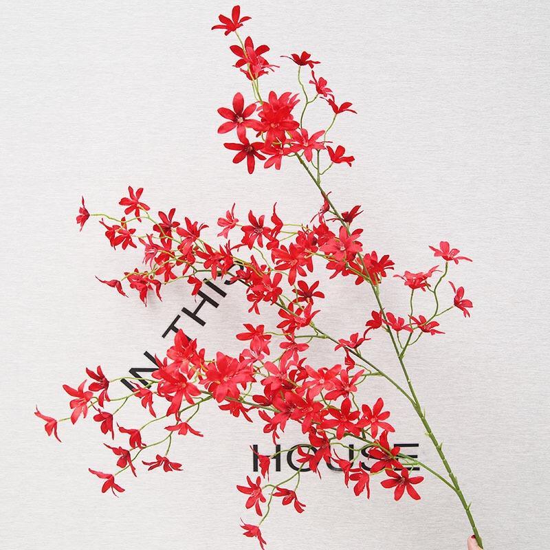 

5Pcs/lot 120cm Artificial Wenxin Cherry Blossom Artificial Flower Interior Decoration Simulation Single Branch Plastic for Home1, Hfe02