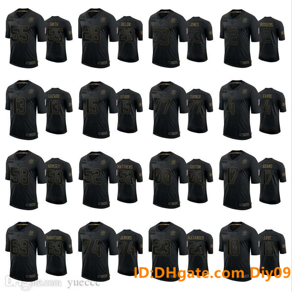 packers salute to service jersey