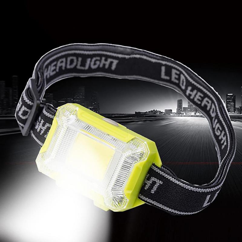 

Riding lights waterproof USB rechargeable mini COB LED headlights headlights outdoor 20O31