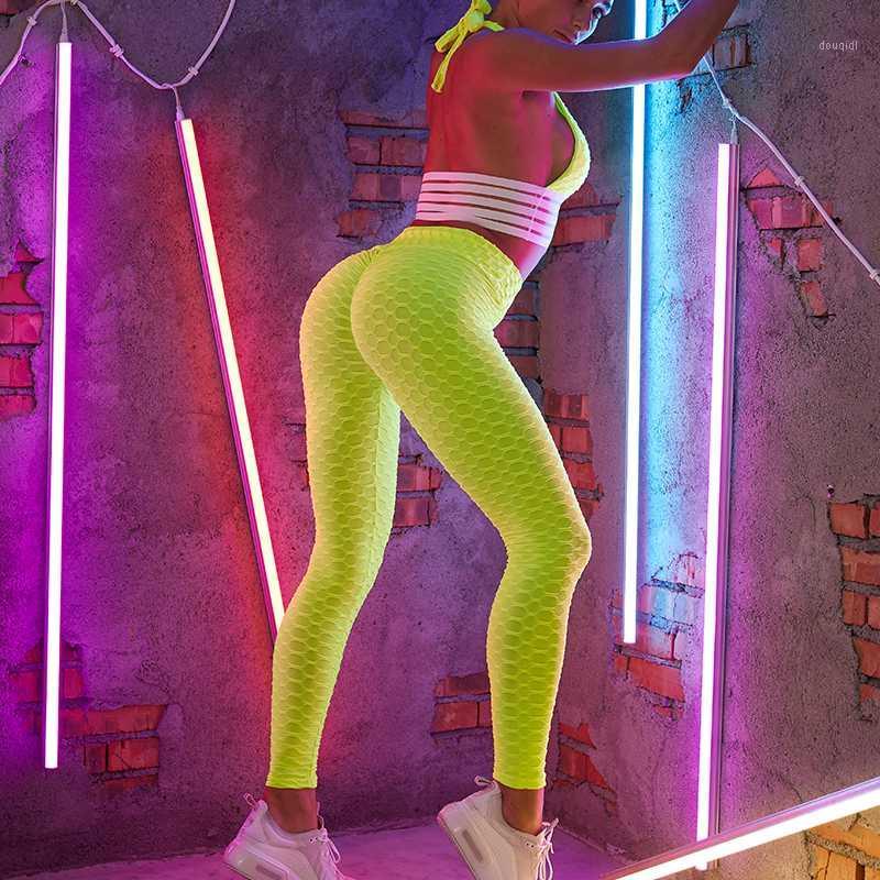 

2020 Women Yoga Sportswear Seamless High Waist Leggings Bra Fitness Clothing Solid Stripe Gym Clothing For Women 2 Piece Set1, Blue top