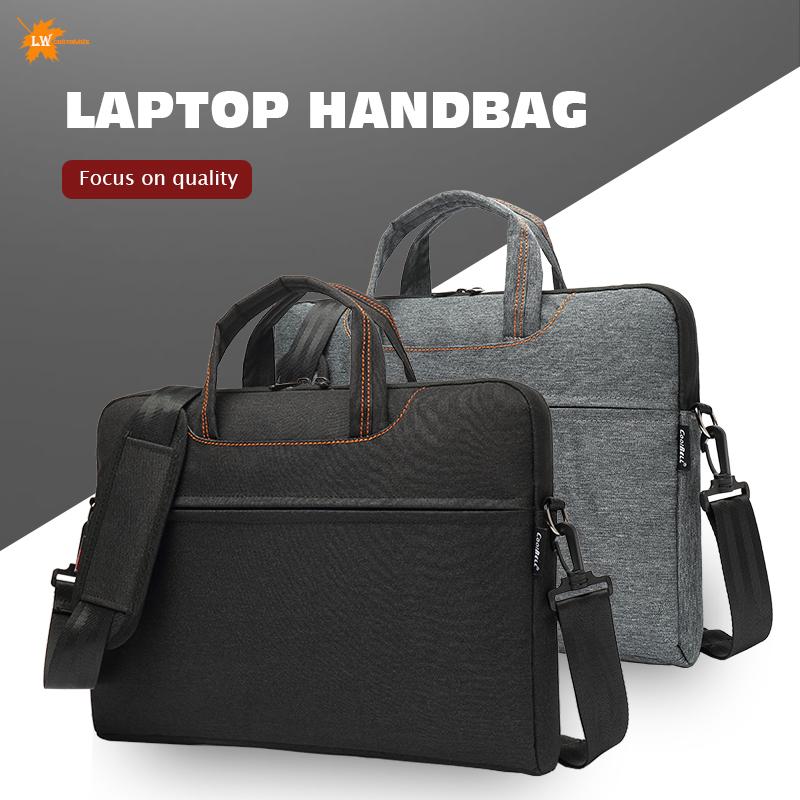 

Laptop Bag Men's bag 15.6 inch Notebook Sleeve For Macbook Air Pro 13 15 Computer Shoulder Handbag Briefcase custom, Black13.3