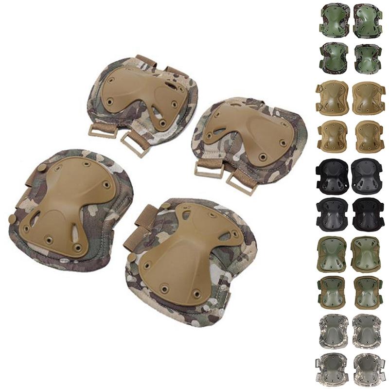 

Knee Pads and Elbow Pads Outdoor Sport Working Hunting Skating Safety, Khaki