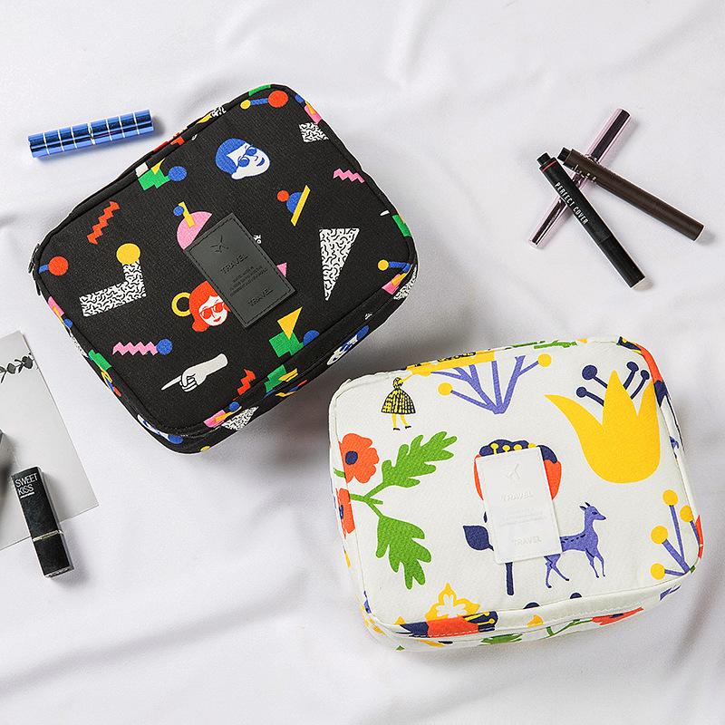 

New Ins Net Red Cosmetic Bag on Business Trip Toilet Bag Portable Large-capacity Cosmetic Storage Makeup Organizer